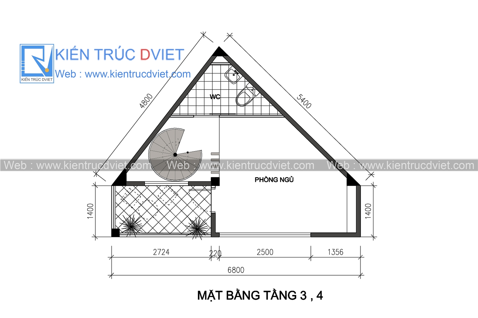 THIẾT KẾ NHÀ LÔ PHỐ HIỆN ĐẠI SIÊU NHỎ TRÊN KHU ĐẤT HÌNH TAM GIÁC 18M2