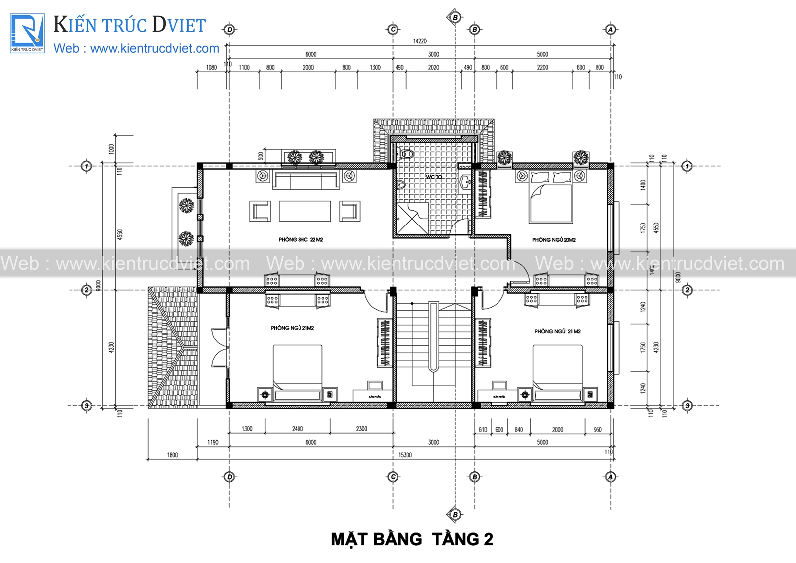 THIẾT KẾ BIỆT THỰ KIẾN TRÚC HIỆN ĐẠI 3 TẦNG 135M2