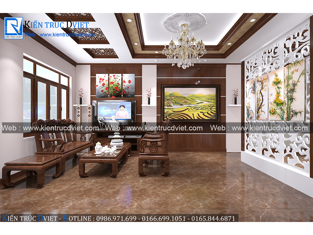 NỘI THẤT PHÒNG KHÁCH HIỆN ĐẠI 28M2, KHU ĐÔ THỊ LINH ĐÀM