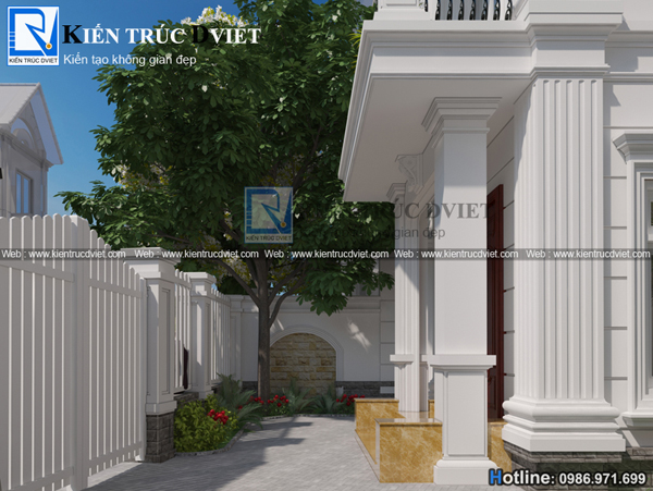 CẢI TẠO BIỆT THỰ TÂN CỔ ĐIỂN PHÁP 3 TẦNG 7,1X12,5M TẠI VINHOMES RIVERSIDE