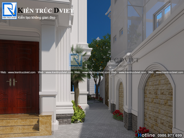 CẢI TẠO BIỆT THỰ TÂN CỔ ĐIỂN PHÁP 3 TẦNG 7,1X12,5M TẠI VINHOMES RIVERSIDE