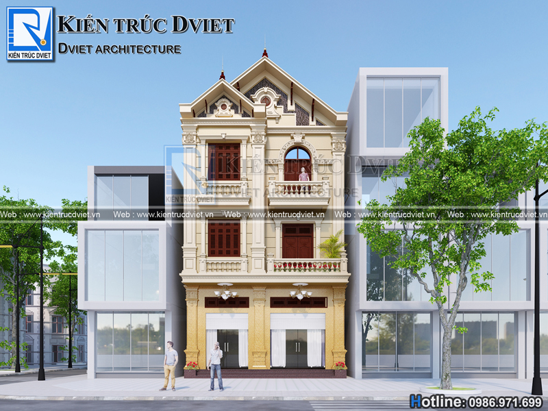 CẢI TẠO NHÀ PHỐ (NHÀ ỐNG) 3 TẦNG KIẾN TRÚC PHÁP 8,1X11M TẠI ĐẠI BÁI - BẮC NINH