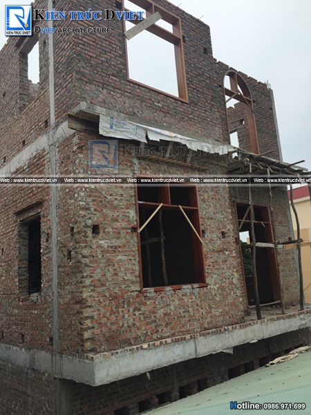 CẢI TẠO NHÀ PHỐ (NHÀ ỐNG) 3 TẦNG KIẾN TRÚC PHÁP 8,1X11M TẠI ĐẠI BÁI - BẮC NINH
