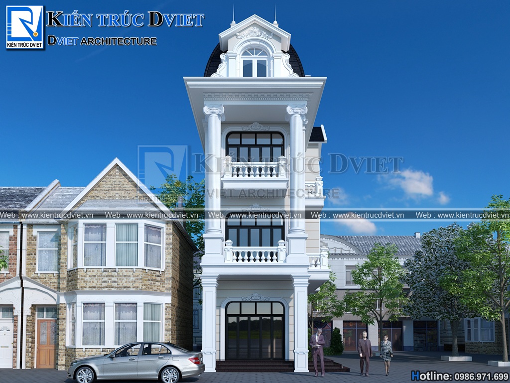 CẢI TẠO NHÀ ỐNG 3 TẦNG TÂN CỔ ĐIỂN 70M2 ĐẸP TẠI TAM ĐIỆP - NINH BÌNH