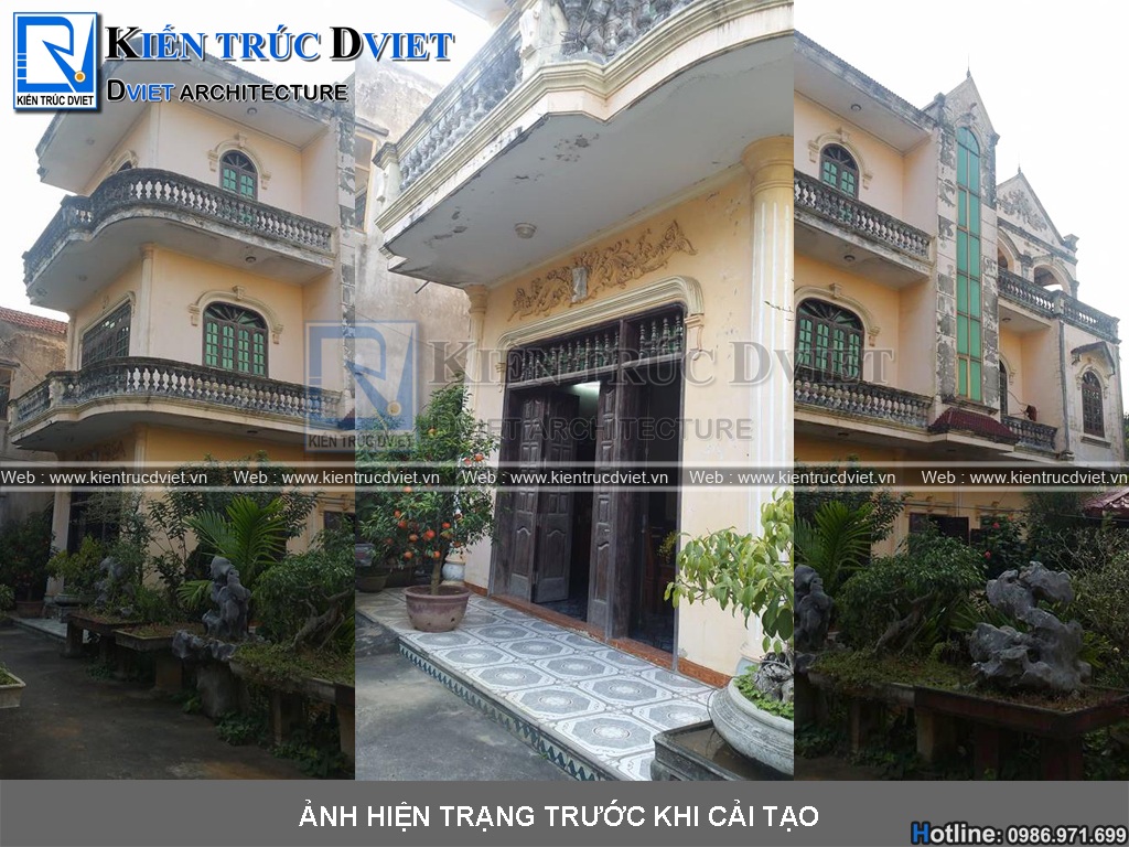CẢI TẠO NHÀ ỐNG 3 TẦNG TÂN CỔ ĐIỂN 70M2 ĐẸP TẠI TAM ĐIỆP - NINH BÌNH