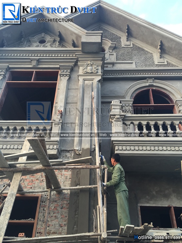 CẢI TẠO NHÀ PHỐ (NHÀ ỐNG) 3 TẦNG KIẾN TRÚC PHÁP 8,1X11M TẠI ĐẠI BÁI - BẮC NINH