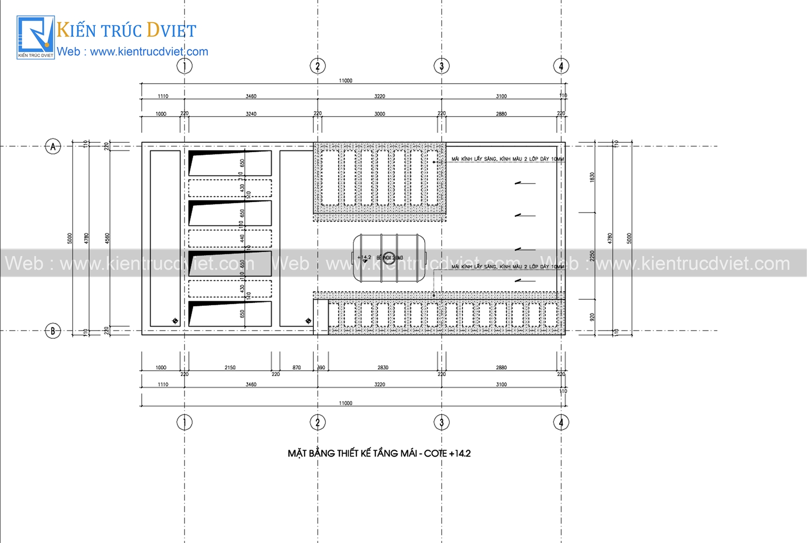 THIẾT KẾ NHÀ LÔ PHỐ HIỆN ĐẠI 4 TẦNG  5x10M