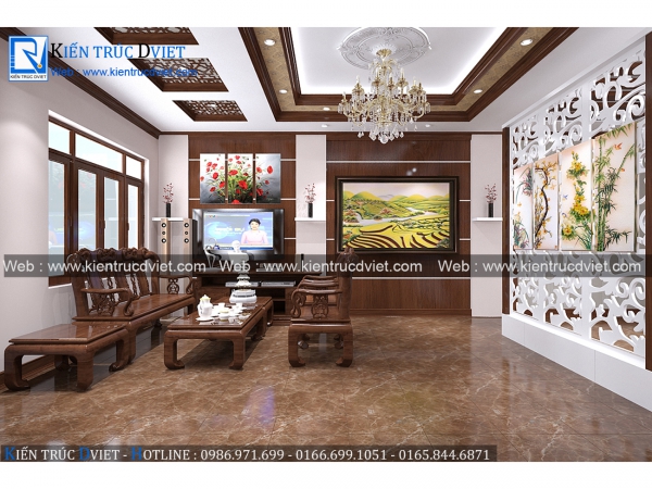 Thiết kế nội thất biệt thự